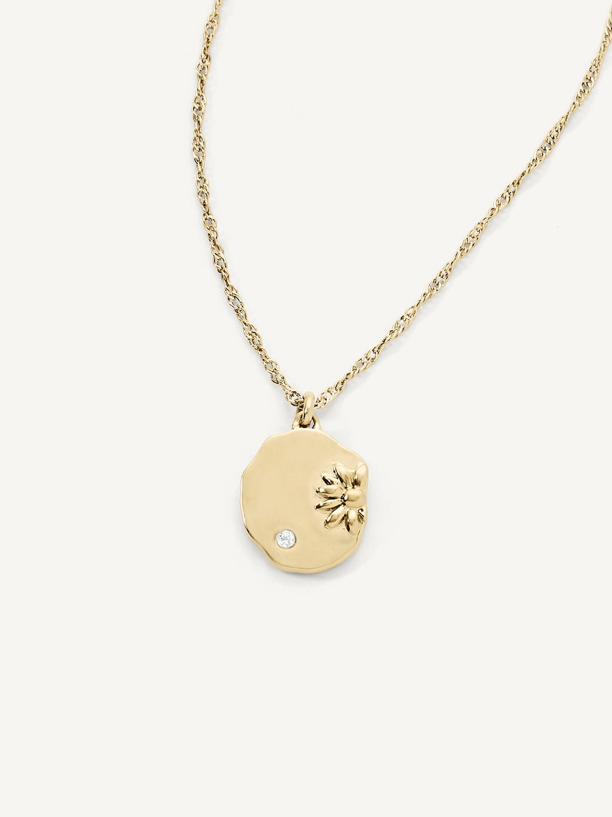 Daisy Pendant - April